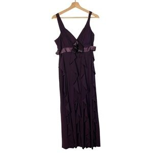 dark blue pleated dress Elipse Pleated V-Neck Dress in Navy  Des Kohan